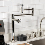 Millennium Two-Handle 1-Hole Deck Mount Pot Filler