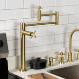 Concord Two-Handle 1-Hole Deck Mount Pot Filler