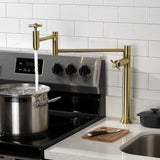 Millennium Two-Handle 1-Hole Deck Mount Pot Filler