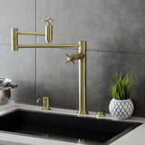 Millennium Two-Handle 1-Hole Deck Mount Pot Filler