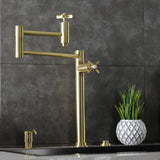 Millennium Two-Handle 1-Hole Deck Mount Pot Filler