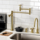 Millennium Two-Handle 1-Hole Deck Mount Pot Filler