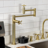 Millennium Two-Handle 1-Hole Deck Mount Pot Filler
