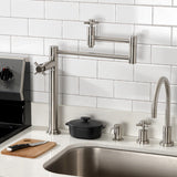 Concord Two-Handle 1-Hole Deck Mount Pot Filler