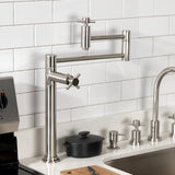 Concord Two-Handle 1-Hole Deck Mount Pot Filler