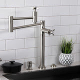 Millennium Two-Handle 1-Hole Deck Mount Pot Filler