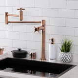 Concord Two-Handle 1-Hole Deck Mount Pot Filler