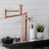 Concord Two-Handle 1-Hole Deck Mount Pot Filler