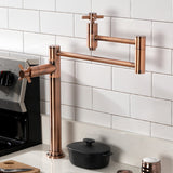 Concord Two-Handle 1-Hole Deck Mount Pot Filler