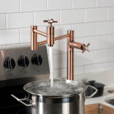 Millennium Two-Handle 1-Hole Deck Mount Pot Filler