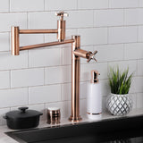 Millennium Two-Handle 1-Hole Deck Mount Pot Filler