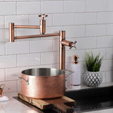 Millennium Two-Handle 1-Hole Deck Mount Pot Filler