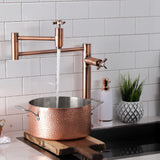 Millennium Two-Handle 1-Hole Deck Mount Pot Filler