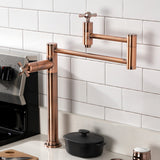 Millennium Two-Handle 1-Hole Deck Mount Pot Filler