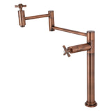 Millennium Two-Handle 1-Hole Deck Mount Pot Filler