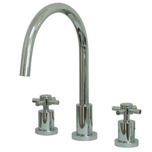 Concord Double-Handle 3-Hole Widespread Kitchen Faucet