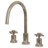 Concord Double-Handle 3-Hole Widespread Kitchen Faucet