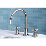 Concord Two-Handle 3-Hole Deck Mount Widespread Kitchen Faucet