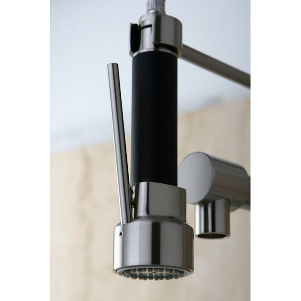Concord Single-Handle 1-Hole Deck Mount Pre-Rinse Kitchen Faucet