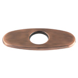 Bathroom Faucet Deck Plate