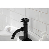 Belknap Single-Handle 1-Hole Deck Mount Bathroom Faucet with Push Pop-Up and Deck Plate