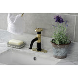 Belknap Single-Handle 1-Hole Deck Mount Bathroom Faucet with Push Pop-Up and Deck Plate