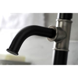 Belknap Single-Handle 1-Hole Deck Mount Bathroom Faucet with Push Pop-Up and Deck Plate