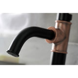 Belknap One-Handle 1-Hole Bathroom Faucet with Deck Plate and Push Pop-Up Drain