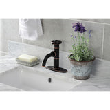 Belknap Single-Handle 1-Hole Deck Mount Bathroom Faucet with Push Pop-Up and Deck Plate