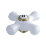 Porcelain Cross Handle (Hot Side)