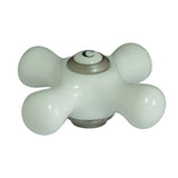 Porcelain Cross Handle (Cold Side)