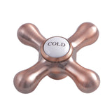 Brass Cross Handle (Cold Side)
