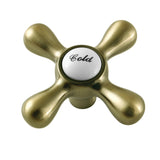 Zinc Alloy Cross Handle (Cold Side)