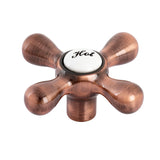 Hot Metal Cross Handle