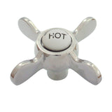 Brass Cross Handle (Hot Side)