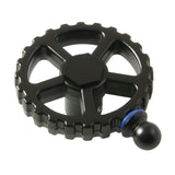 Fuller Brass Industrial Style Machine Gear Wheel Handle (Cold Side)