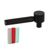 Kaiser Brass Lever Handle with Neoprene Sleeve