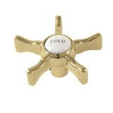 Hamilton Brass Cross Handle (Cold Side)