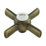 Brass Cross Handle (Hot Side)
