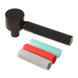 Kaiser Brass Lever Handle with Neoprene Sleeve