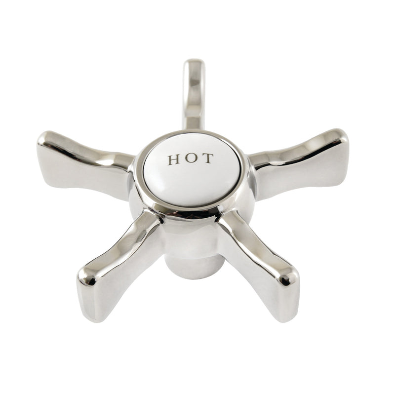 Hamilton Brass Cross Handle (Hot Side)