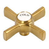 Brass Cross Handle (Cold Side)
