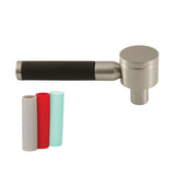 Kaiser Brass Lever Handle with Neoprene Sleeve