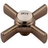 Brass Cross Handle (Hot Side)