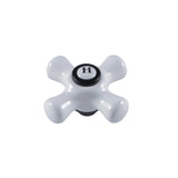 Porcelain Cross Handle (Hot Side)