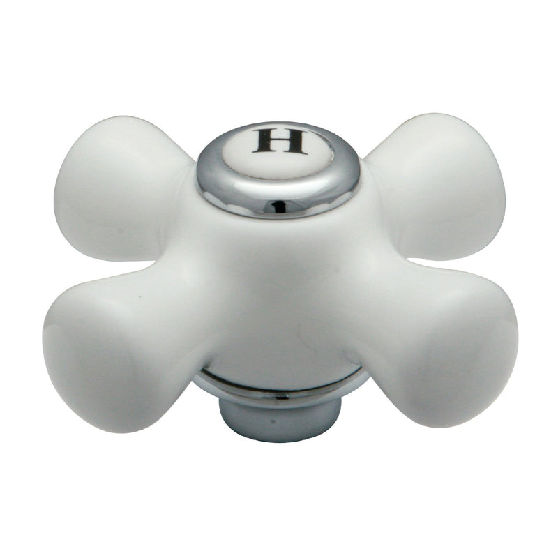 Porcelain Cross Handle (Hot Side)