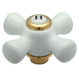 Porcelain Cross Handle (Hot Side)