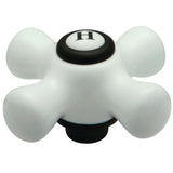 Porcelain Cross Handle (Hot Side)