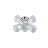 Porcelain Cross Handle (Hot Side)