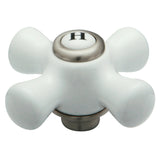 Porcelain Cross Handle (Hot Side)